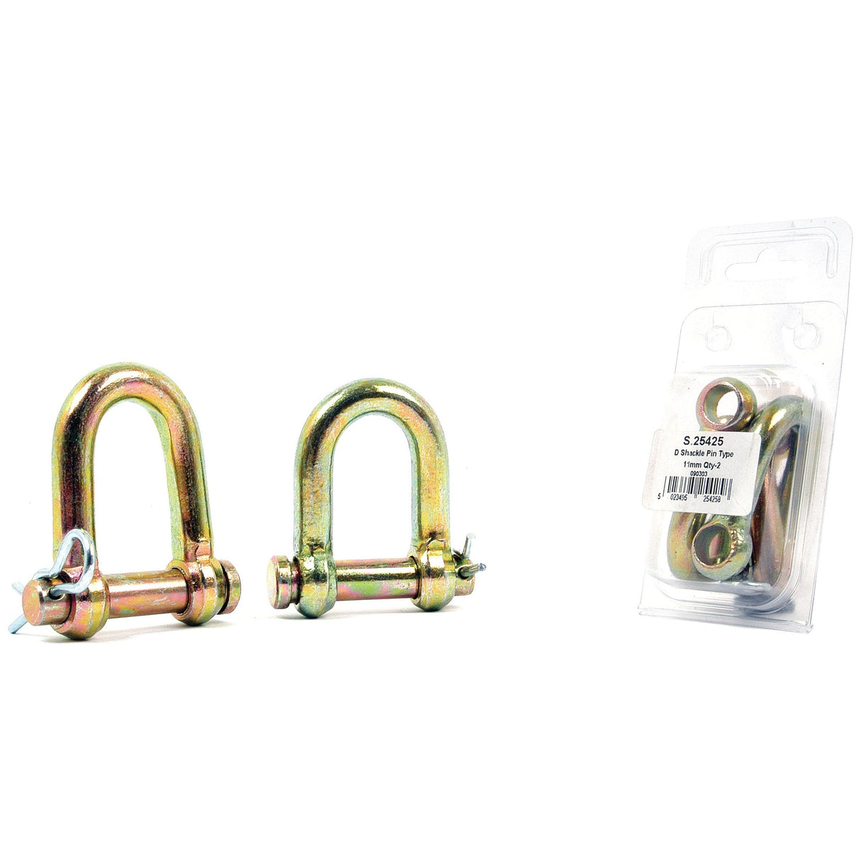 D Shackle, Pin⌀11mm, Jaw Width: 22mm
 - S.25425 - Farming Parts