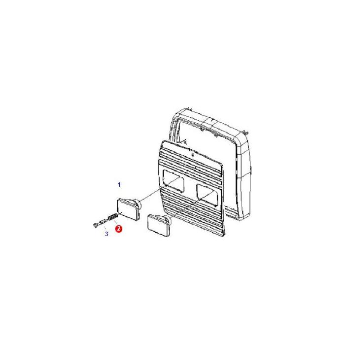 Massey Ferguson - Spring - 3388266M1 - Farming Parts