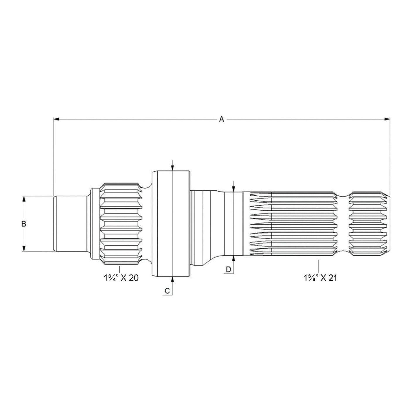 PTO Shaft
 - S.260198 - Farming Parts