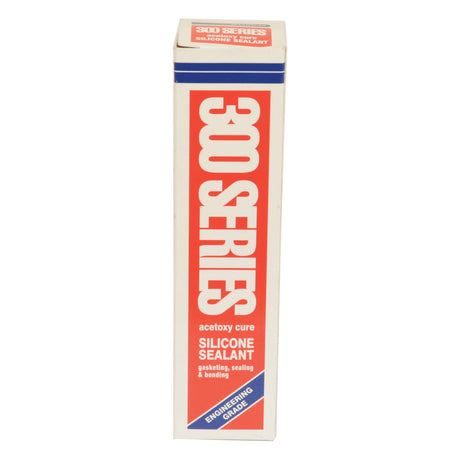 Box of General Purpose Silicone Sealant, Clear - 85g - S.26677 by Sparex, labeled "Engineering Grade," noted for its durable flexible seal, ideal for gasketing, sealing, and bonding.