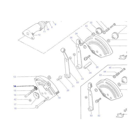 Massey Ferguson - Washer Flat 1/4 - 377581X1 - Farming Parts