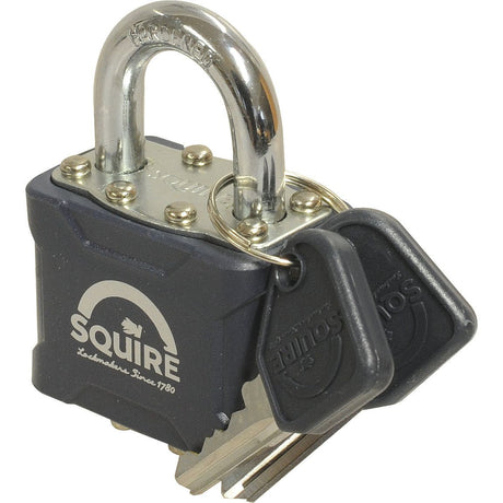 Squire Stronglock Pin Tumbler Padlock - Steel, Body width: 38mm (Security rating: 4)
 - S.26752 - Farming Parts