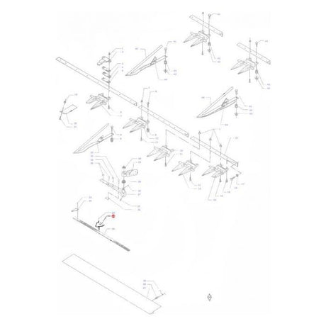 Massey Ferguson - Knife Section - D44100000 - Farming Parts