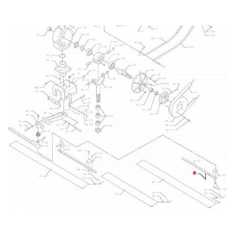 Massey Ferguson - Knife Section Rivet - D41306200 - Farming Parts