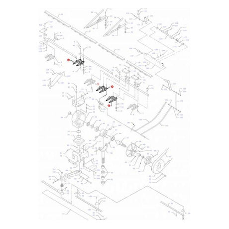 Massey Ferguson - Double Finger - D44104500 - Farming Parts