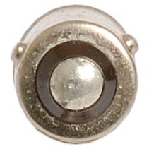 Close-up view of a brass bullet casing showing the rear end with the primer clearly visible, resembling the precision of a Sparex Light Bulb (Filament) H21W, 24V, 21W, BAY9s.