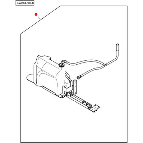 Massey Ferguson - Additional Fuel Tank - 4297128M12 - Farming Parts