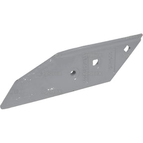 A grey metal agricultural implement blade, compatible with Lemken Ploughs, branded with "Lemken" and featuring the item number "336 4151 L/H - 59719". It includes several mounting holes for attachment and is hardened for durability.