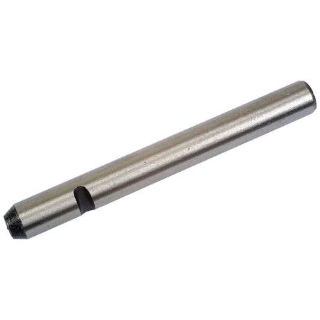 The Clutch Pin (Sparex Part No. S.2750) by Sparex comes in a pack of 3 and is compatible with Massey Ferguson. These silver cylindrical metal tools feature a tapered end and a groove near one side.