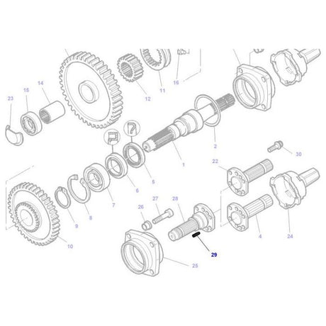 Massey Ferguson - Shaft Centraliser - 3790330M1 - Farming Parts