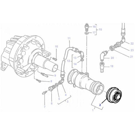 Massey Ferguson - Release Bearing - 3384863M93 - Farming Parts