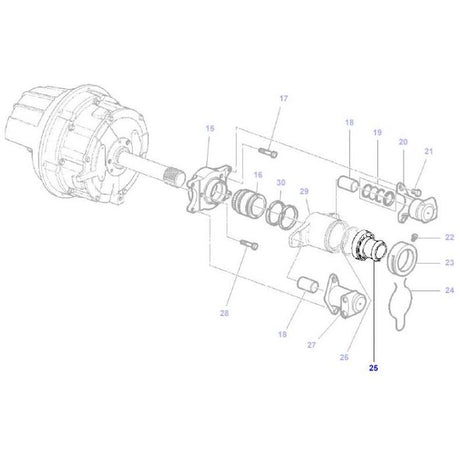 Massey Ferguson - Release Bearing - 3583491M1 - Farming Parts