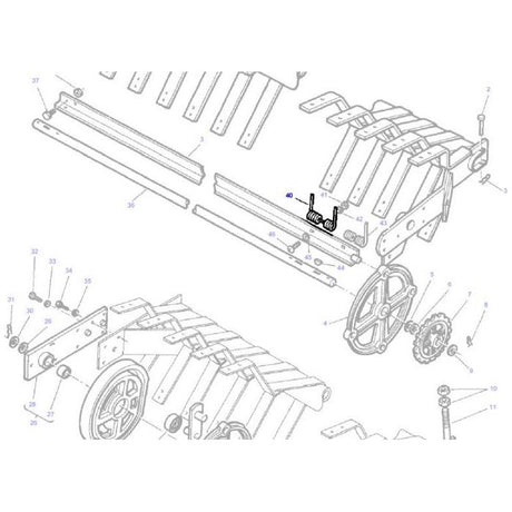 Massey Ferguson - Tine - 585136M1 - Farming Parts