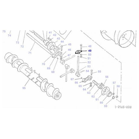 Massey Ferguson - Guide Table Auger Finger - 264067M1 - Farming Parts