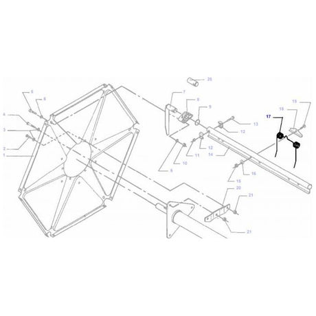 Massey Ferguson - Tine - D28660027 - Farming Parts