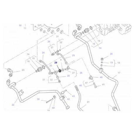 Massey Ferguson - Washer Flat 17mm - 1441664X1 - Farming Parts