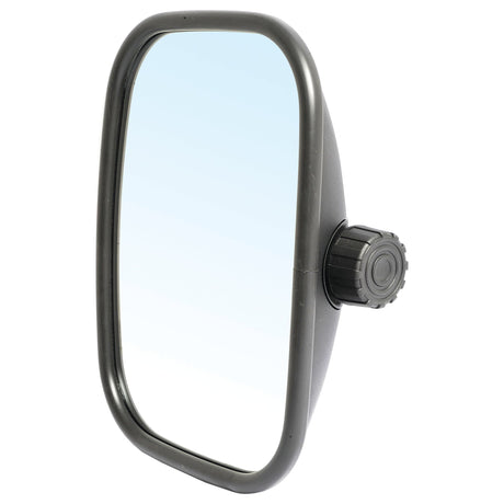 The Mirror Head - Rectangular, Convex, 320 x 230mm by Sparex features a black frame and an adjustable side knob, making it suitable for various vehicles with its universal fitting.