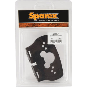 The original packet displays plastic packaging containing a bracket with a black band clip for markers, labeled "S.28241" from the brand "Sparex." Suitable for various marking tools, this product includes essential manufacturing information on the back.