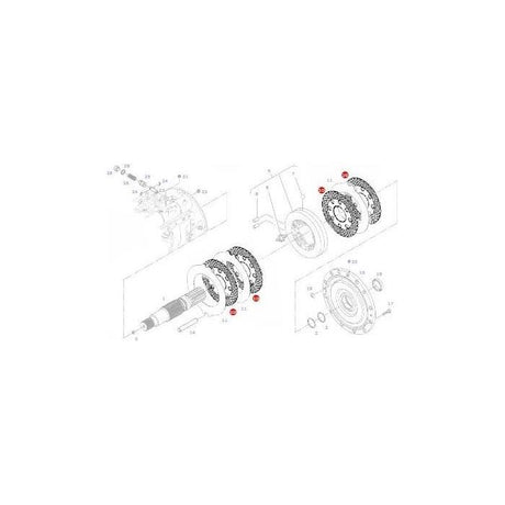 Fendt - Brake Disc - 835100321071 - Farming Parts