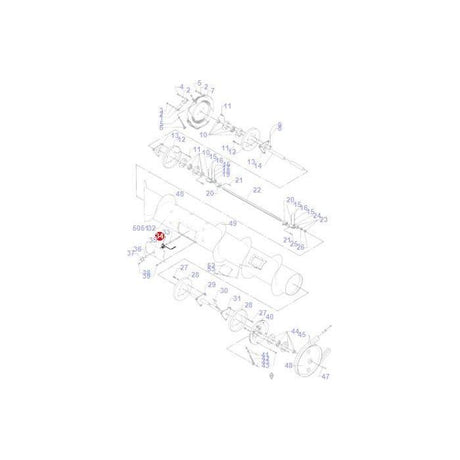 Massey Ferguson - Guide Table Auger Finger - D28200150 - Farming Parts