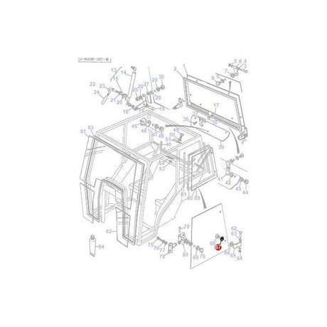 Massey Ferguson - Washer Rubber - 3477713M1 - Farming Parts