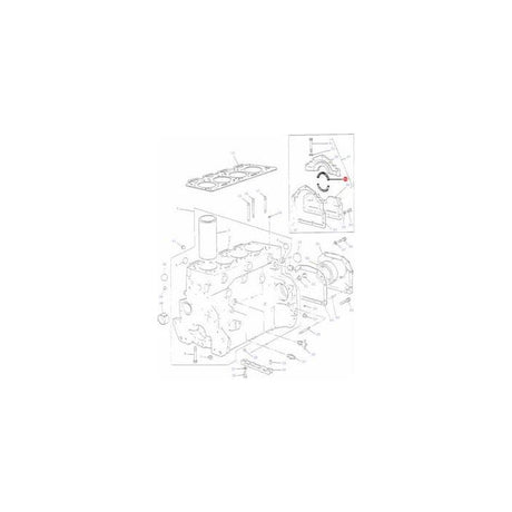 Massey Ferguson - Seal Crank Rear - 4224057Z1 - Farming Parts