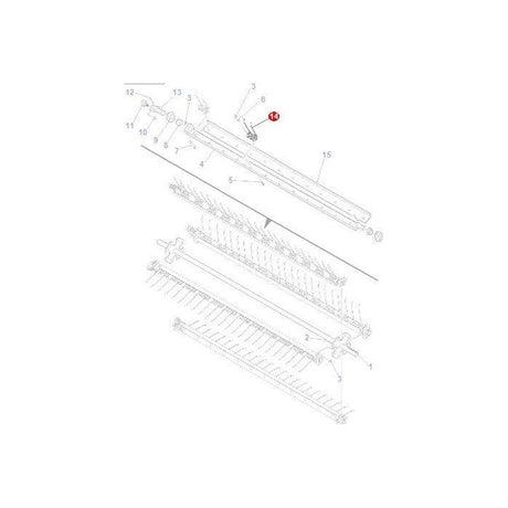 Massey Ferguson - Tine - 700714826 - Farming Parts