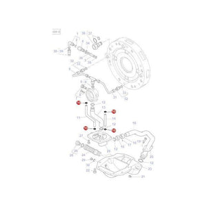 Massey Ferguson - O Ring Wet Clutch - 70923561 - Farming Parts