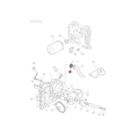 Massey Ferguson - Seal 41x53x6mm - 3793346M1 - Farming Parts