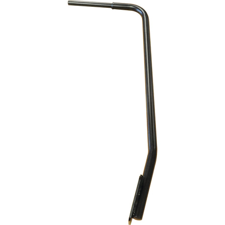 The Mirror Arm, 800mm, RH & LH by Sparex (Part No. S.29000) is a black metal L-shaped tool featuring a long handle and short curved tip, ideal for fitting tasks and available in the Sparex range.