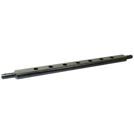 The Sparex Flat Drawbar (Cat. 3), a robust metal cylindrical rod, features seven evenly spaced holes along its 1085mm length and threaded ends, identified by Sparex Part No. S.29139.