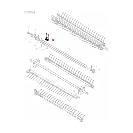 Massey Ferguson - Tine - 700703860 - Farming Parts