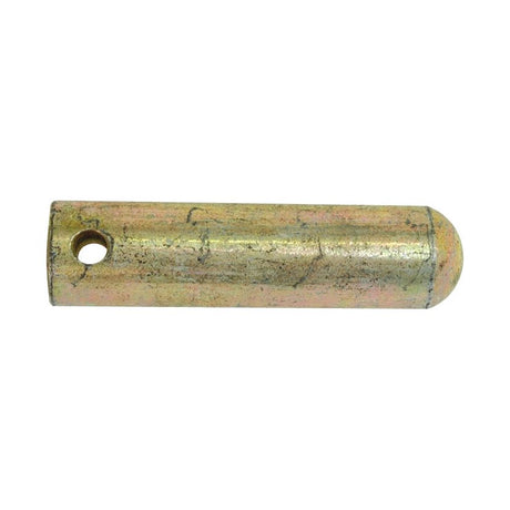 A Sparex Lower link pin 40x139mm (Cat. | Sparex Part No.S.29166) features a metal cylindrical body with a rounded end, a small hole near the opposite end, and an overall length of 155mm, set against a white background.