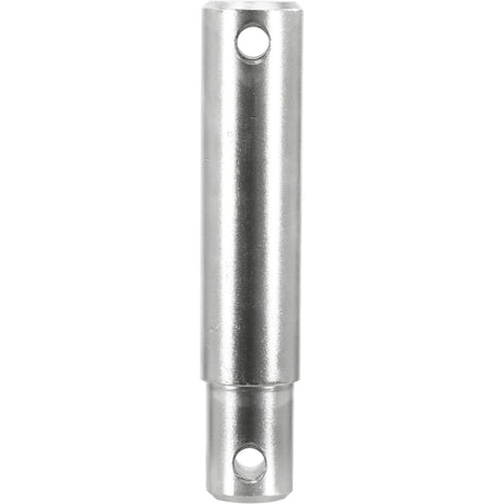 A cylindrical metal rod with a working length of 126mm, featuring two holes drilled through at each end to fit a 35mm pin, branded as Sparex and identified by Part No. S.29169 under the product name Lower link pin 35 & 40x25 & 126mm Cat.