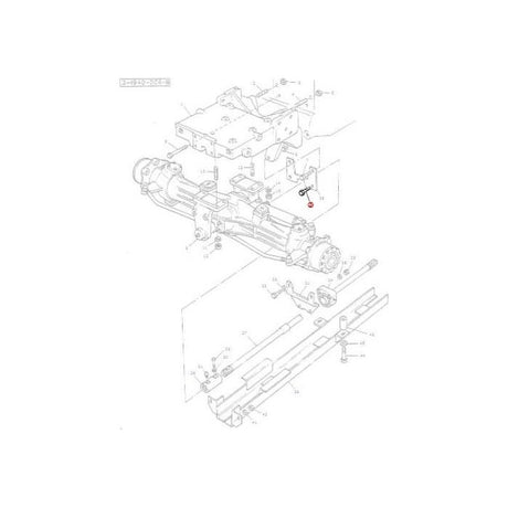 Massey Ferguson - Bolt 5/8x13/8 UNC - 354281X1 - Farming Parts