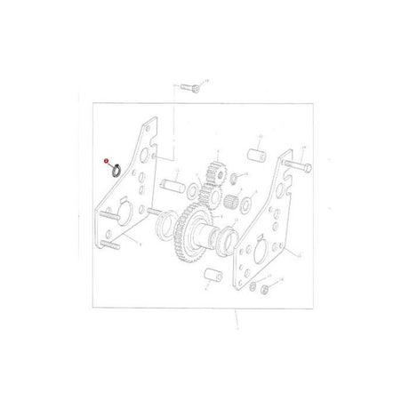 Massey Ferguson - Circlip Gear Train - 22042X - Farming Parts