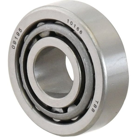 Close-up of a tapered roller bearing branded "Sparex," with inscriptions "09067" and "3920." The bearing, known as Sparex Taper Roller Bearing (S.2968), is suitable for various applications and features an inner and outer ring separated by a row of rollers.