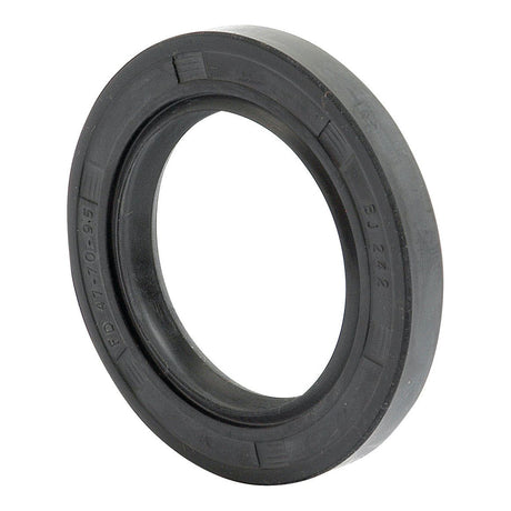 A black circular rubber oil seal with embossed text, designed as a 47 x 70 x 9.5mm Metric Rotary Shaft Seal for Massey Ferguson machinery, branded as Sparex Part No. S.2973.