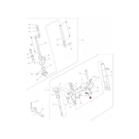 Massey Ferguson - Rivet Gear - 195648M1 - Farming Parts