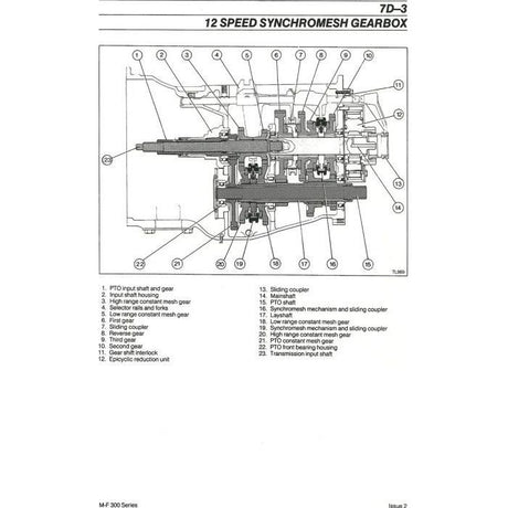 300 Series Workshop Manual - 1856558M8 - Massey Tractor Parts