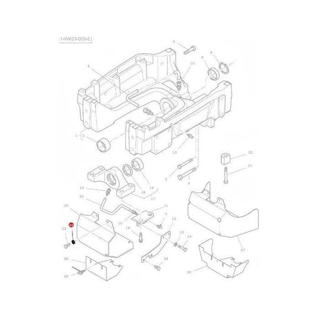 Massey Ferguson - Washer Spring M6 - 339375X1 - Farming Parts