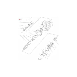Massey Ferguson - Split Pin PTO Drive - 354415X1 - Farming Parts