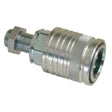 Stauff Quick Release Hydraulic Coupling Female 1/2'' Body x M16 x 1.50 Metric Male Bulkhead
 - S.30566 - Farming Parts