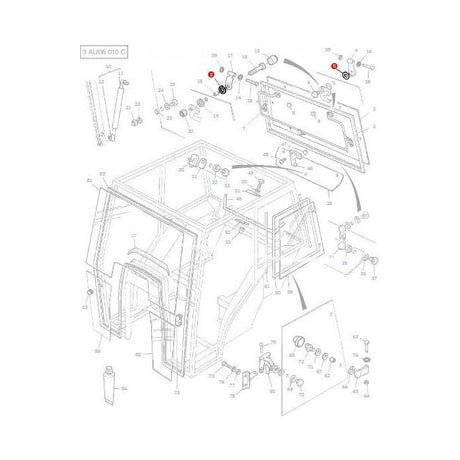 Massey Ferguson - Washer/Rubber - 3477714M1 - Farming Parts