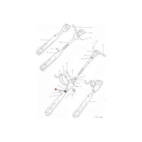 Massey Ferguson - Circlip External 23mm - 352438X1 - Farming Parts