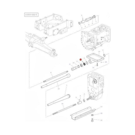 Massey Ferguson - Circlip - 339820X1 - Farming Parts