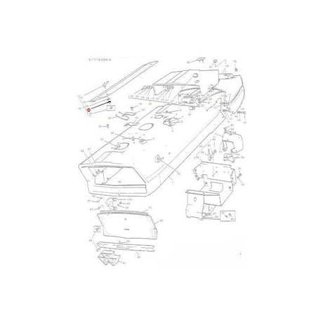 Massey Ferguson - Circlip Fastner - 885367M1 - Farming Parts