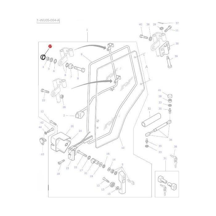 Massey Ferguson - Plastic Cover - 3616277M1 - Farming Parts