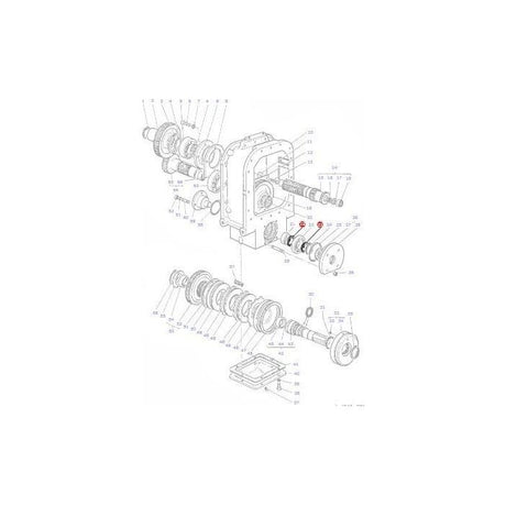 Massey Ferguson - Washer Transfer Box - 908965M1 - Farming Parts