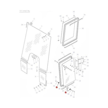 Massey Ferguson - Washer Flat M8 - VJD8007 - Farming Parts